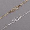 Infinity Bracelets for Women / Men 18K Gold Silver