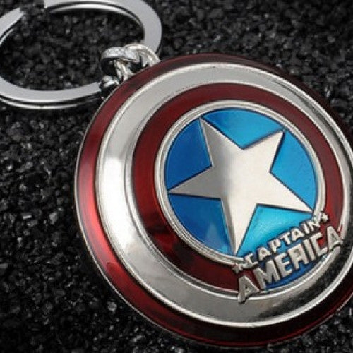 Avengers Keychain Captain America Pendant Cosplay Jewelry