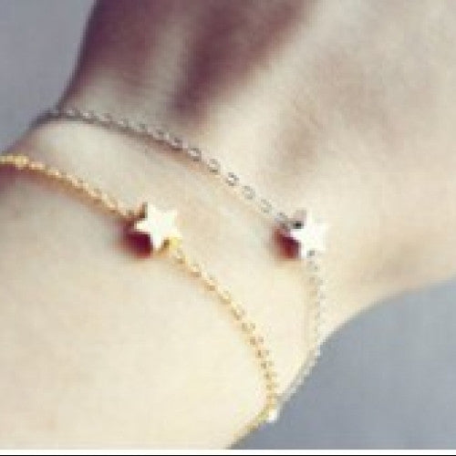 Simple Star Bracelet Gold Plated Bohemian Bracelets