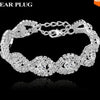 Women Crystal Bracelets Wedding Jewelry